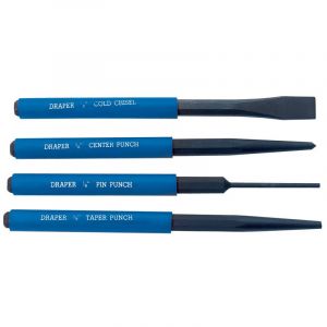 Draper Tools Chisel and Punch Set (4 Piece)