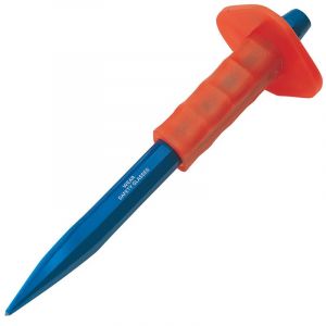 Draper Tools 300 x 16mm Point Chisel with Hand Guard