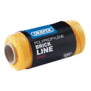 Draper Tools Orange Propylene Brick Line (100M)