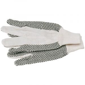 Draper Tools Non-Slip Cotton Gloves - Large
