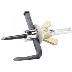 Draper Tools 40mm - 120mm Hole Cutter for Wood or Plastic