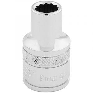 Draper Tools 1/2 Square Drive Hi-Torq® 12 Point Socket (9mm)