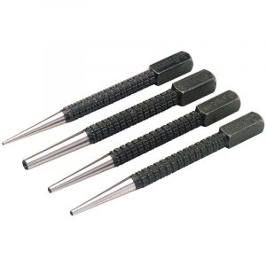 Draper Tools Set of Cupped Nailsets (4 Piece)