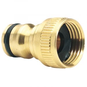 Draper Tools Brass Garden Hose Tap Connector (1/2)