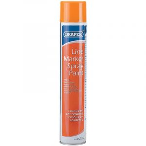 Draper Tools 750ml Orange Line Marker Spray Paint