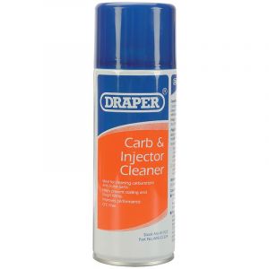 Draper Tools 400ml Carburettor and Injector Cleaner