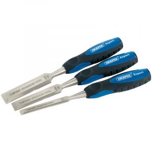 Draper Tools 150mm Chisels with Bevel Edges (3 piece)