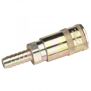 Draper Tools 3/8 Bore Vertex Air Line Coupling with Tailpiece