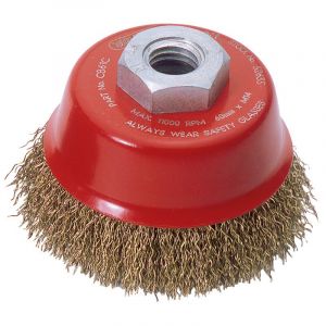 Draper Tools Expert 60mm x M14 Crimped Wire Cup Brush