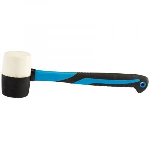 Draper Tools Rubber Head Mallets with Fibreglass Shaft (450g/16oz)