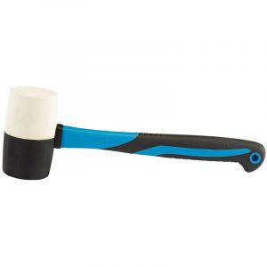 Draper Tools Rubber Head Mallets with Fibreglass Shaft (620g/24oz)