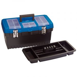 Draper Tools 486mm Tool Organiser Box with Tote Tray