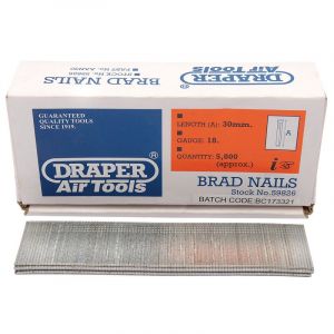 Draper Tools 30mm Brad Nails (5000)