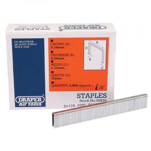 Draper Tools 16mm Staple (5000)