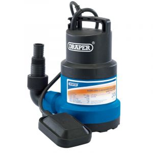 Draper Tools 191L/Min Submersible Water Pump with Float Switch (550W)