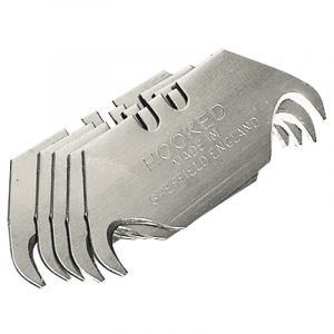 Draper Tools Card of 5 Hooked Trimming Knife Blades