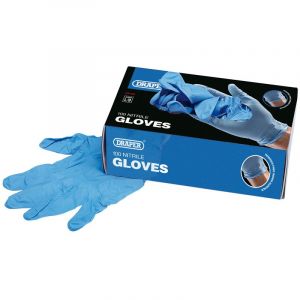 Draper Tools Large Nitrile Gloves (Box of 100)