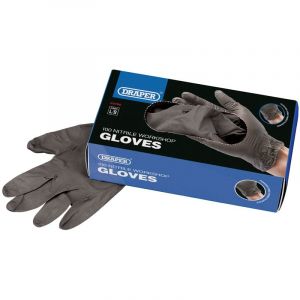 Draper Tools Workshop Nitrile Gloves (Box of 100)