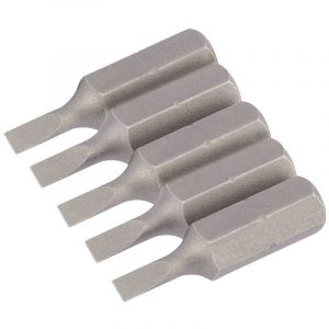 Draper Tools 3mm 1/4 Hex. Plain Slot Insert Bit 25mm Long x 5