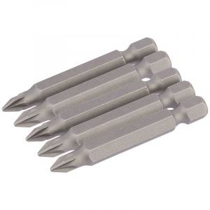 Draper Tools No.1 1/4 Hex. PZ Type Insert Bit 50mm Long x 5