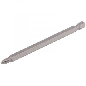 Draper Tools No.1 1/4 Hex. Cross Slot Insert Bit 100mm Long x 1