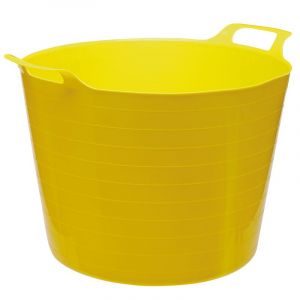 Draper Tools Multi Purpose Flexible Bucket - Yellow (40L)