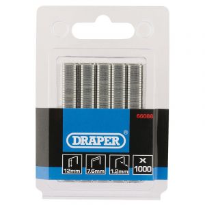 Draper Tools Heavy Duty Steel Staples (12mm)