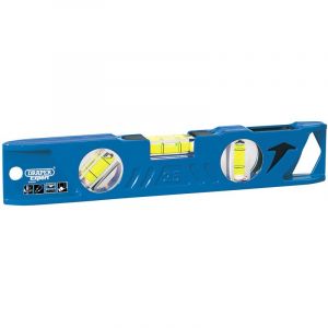 Draper Tools Side View Boat Spirit Level with Magnetic Base (250mm)