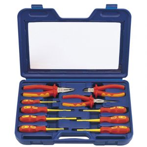 Draper Tools Fully Insulated Pliers and Screwdriver Set (10 Piece)