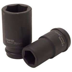 Draper Tools Expert 24mm 3/4 Square Drive Hi-Torq® 6 Point Deep Impact Socket