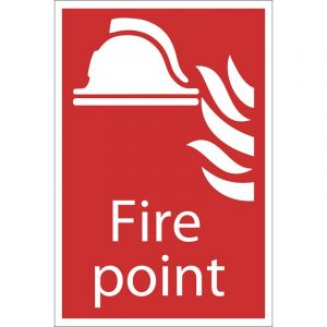 Draper Tools Fire Point Fire Equipment Sign