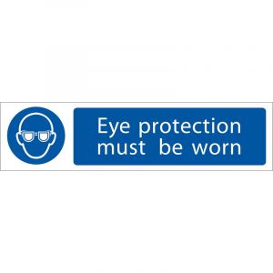 Draper Tools Eye Protection Mandatory Sign