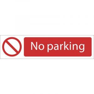 Draper Tools No Parking Prohibition Sign