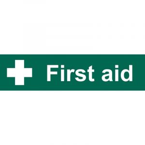 Draper Tools First Aid Safety Sign