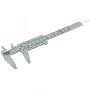 Draper Tools 0 - 150mm or 6 Plastic Vernier Caliper