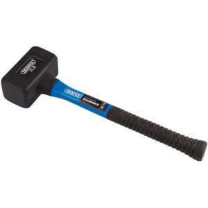 Draper Tools Rubber Dead Blow Hammer with Fibreglass Shafts (900g/32oz)