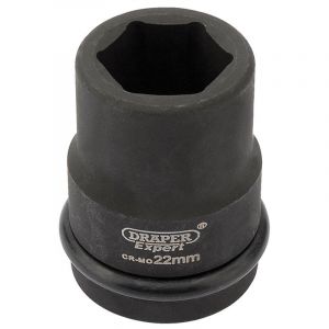 Draper Tools Expert 22mm 3/4 Square Drive Hi-Torq® 6 Point Impact Socket