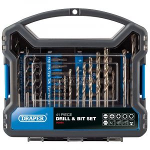 Draper Tools Drill Bit and Accessory Kit (41 Piece)