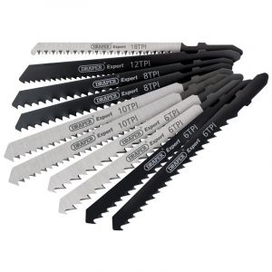 Draper Tools Assorted Jigsaw Blade Set (10 Piece)