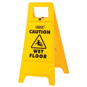 Draper Tools Wet Floor Warning Sign