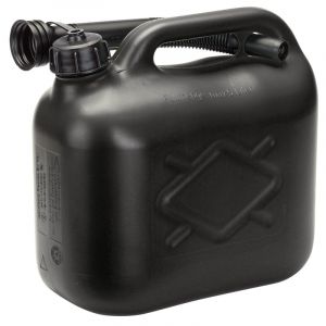 Draper Tools 5L Plastic Fuel Can - Black