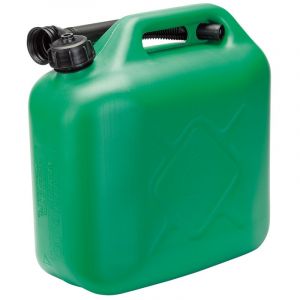 Draper Tools 10L Plastic Fuel Can - Green