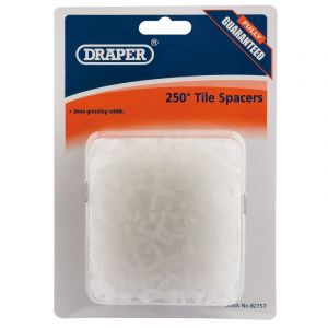 Draper Tools 3mm Tile Spacers (Approx 250)
