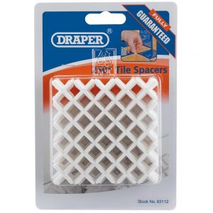 Draper Tools 2mm Tile Spacers (Approx 250)