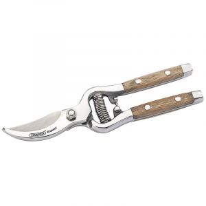 Draper Tools Bypass Secateurs with Ash Handles (210mm)