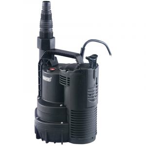 Draper Tools 120L/Min Submersible Water Pump with Integral Float Switch (300W)