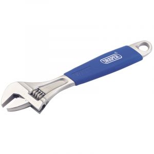Draper Tools 250mm Soft Grip Adjustable Wrench