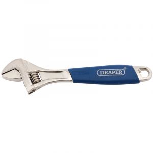 Draper Tools 300mm Soft Grip Adjustable Wrench