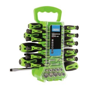 Draper Tools Soft Grip Screwdriver, Bit & Socket Set 49 Pce 70385