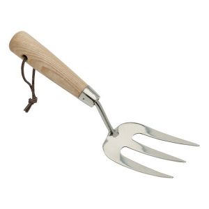 Draper Tools Heritage Stainless Steel Hand Weeding Fork With Ash Handle